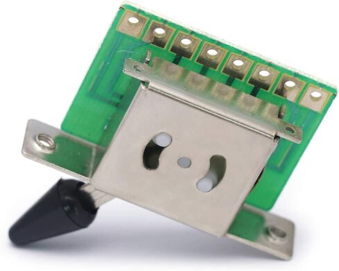 مفتاح تبديل لاقط الجيتار من ميتالور، 3 اتجاهات مع مقبض أسود متوافق مع الجيتار الكهربائي طراز Strat Tele. in Kuwait