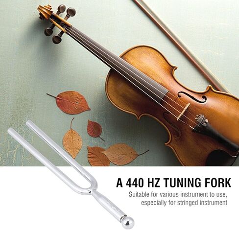 Aluminum Alloy Tuning Fork, Tuning Fork for Guitar, Standard a 440 Hz Violin Guitar Tuner for Tuning Many Instruments in Saudi Arabia