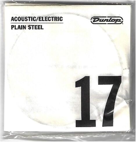 Jim Dunlop DPS17 17 Gauge Plain Steel Electric Guitar B or G String (Single) in Saudi Arabia