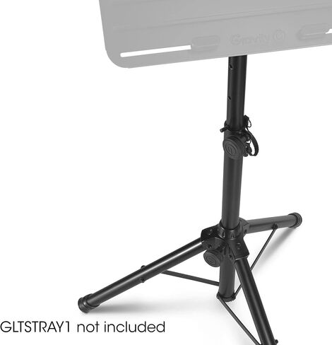 GRAVITY STANDS SP 5111 B حامل مكبر صوت قصير 35 مم، ألومنيوم، أسود in Kuwait