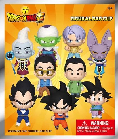 متوافق مع حرف Monogram/بديل لمشبك حقيبة الشكل الإسفنجي Dragonball Z Super 3D في حقيبة عمياء - السلسلة 1 - Dragonball Goku Vegeta Gohan Piccolo in Kuwait