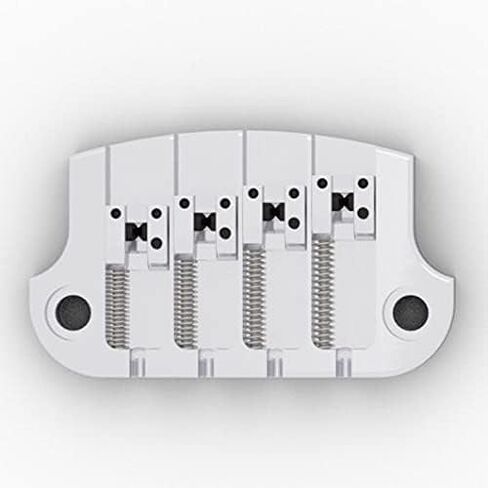 Hipshot String Supertone Bass Bridge 3 نقاط كروم مع قطعة قماش in Kuwait