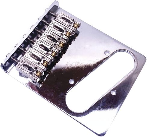 Jiayouy مجموعة جسر الكروم 6 سلسلة لوحة جسر السرج للجيتار الكهربائي على طراز المذيع in Kuwait