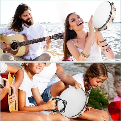 TOYANDONA 1 Set Accessories drum sticks Tambourines For Adults Tambourine For Adults percussion iron sand set musical instrument Tambourine Drum Western percussion plastic sea ​​drum major in Saudi Arabia