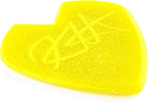 JIM DUNLOP Kirk Hammett Jazz III Pick Yellow Glitter-6 Pack (47PKH3NYS) in Saudi Arabia