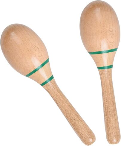 Vibrant Sound Maracas - Ergonomic Percussion Shakers for Studio, Stage, and Fun(Green label) in Saudi Arabia
