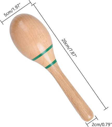 Vibrant Sound Maracas - Ergonomic Percussion Shakers for Studio, Stage, and Fun(Green label) in Saudi Arabia