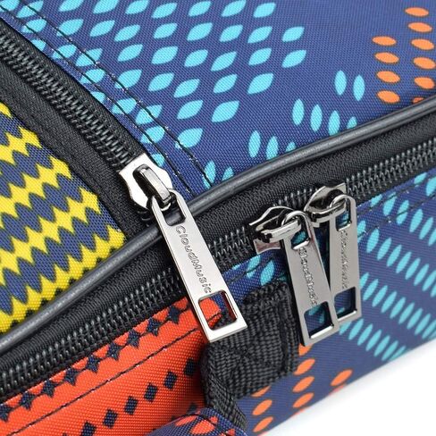 CLOUDMUSIC Ukulele Case Gig Bag Padded Backpack For Baritone 30" Inch(Baritone, Hawaii Blue) in Kuwait