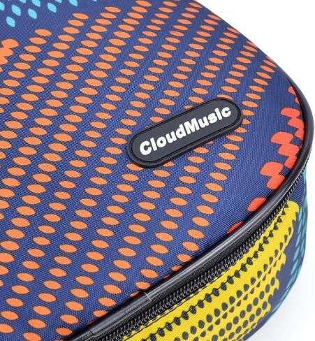 CLOUDMUSIC Ukulele Case Gig Bag Padded Backpack For Baritone 30" Inch(Baritone, Hawaii Blue) in Kuwait