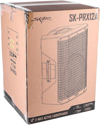 Skar Audio SK-PRX8A 8" 600 Watt Active 2-Way PA Loudspeaker in Saudi Arabia