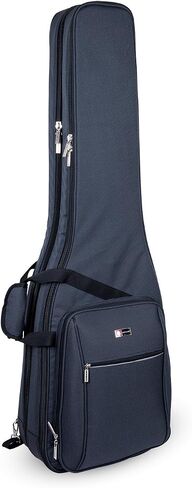 Crossrock CRSG106DBK Acoustic Dreadnought Guitar Bag with 10mm Padded Backpack Straps in Black in Saudi Arabia