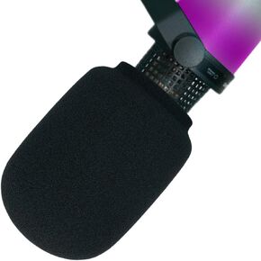 Foam Pop Filter Perfect for SM7B,SM7A Microphone and Similar Podcast Mics Windscreen Replacement, High Density Black, Large