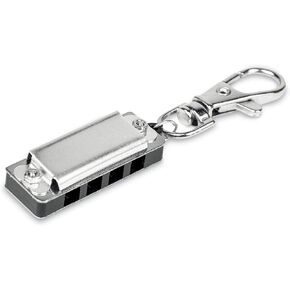 Collections Etc The World's Smallest Musical Harmonica Keychain