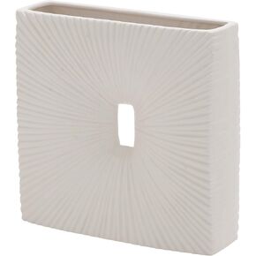 Deco 79 Ceramic Vase, 6 by 12-Inch, Celadon