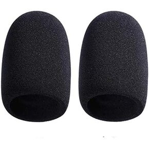 （2pcs） POP AT2020 Microphone Foam Cover Windscreen Filter Compatible with Audio-Technica AT2020 ATR2500 AT2035 AT2050 AT4040 Condenser Microphone