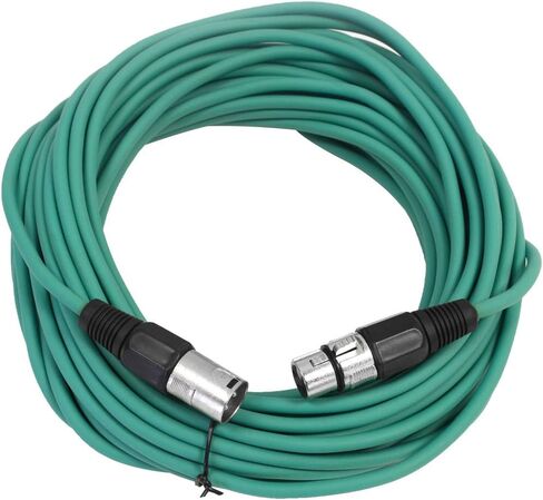 SEISMIC AUDIO - SAXLX-50 - كابل ميكروفون XLR ذكر إلى أنثى XLR بطول 50 بوصة - متوازن - سلك توصيل بطول 50 قدم in Saudi Arabia