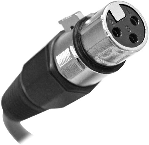 SEISMIC AUDIO - SAXLX-50 - كابل ميكروفون XLR ذكر إلى أنثى XLR بطول 50 بوصة - متوازن - سلك توصيل بطول 50 قدم in Saudi Arabia