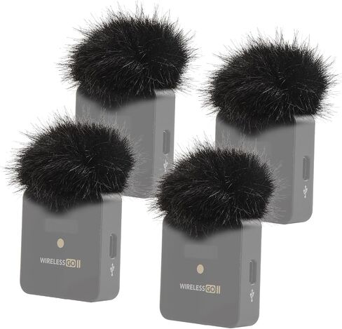 YOUSHARES Mic Cover for Rode Wireless Pro, Wind Muff Dead Cat Pop Filter Compatible with Rode Wireless Pro Wireless Microhpone System, Reduce Background Noise Improved Sound Quality (2 Pcs) in Saudi Arabia