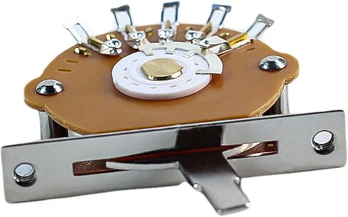 Electric Guitar 3/4/5 Way Pickup Selector Switch with Black/White/Yellow Knob (4 Way Switch) in Kuwait