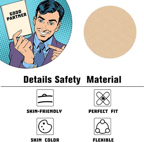 Vicenpal 150 Pairs Men Nipple Cover Anti Chafing Protector Running Nipple Tape Nipple Patch Adhesive Nipple Guard for Runners in Kuwait