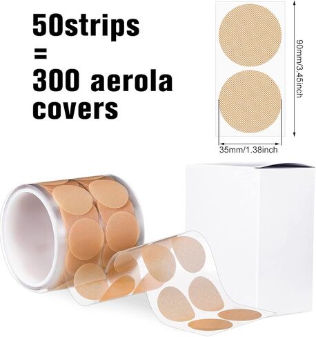 Vicenpal 150 Pairs Men Nipple Cover Anti Chafing Protector Running Nipple Tape Nipple Patch Adhesive Nipple Guard for Runners in Kuwait