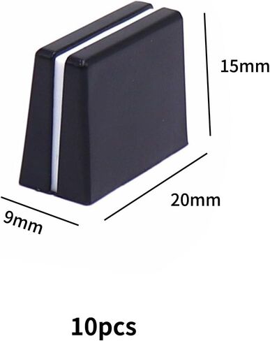 10 قطع من أغطية الخافت، أغطية الخافتة، مقابض الخافتة للخلاط لبايونير DJM350، 400، 500، 700، 750، 800، 850، 900NEXUS، 900SRT، 900NXS2، 2000، 2000nexus in Kuwait