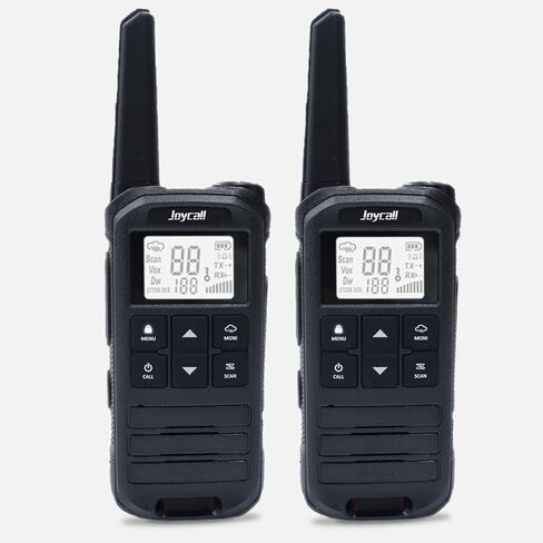 Long Range Walkie Talkies for Adult with NOAA Weather Alert Portable Walkie Talkies Rechargeable 22 Modifiable FRS Two Way Radios with Charger Cable &1400mAh Li-ion Battery (Black) in Saudi Arabia