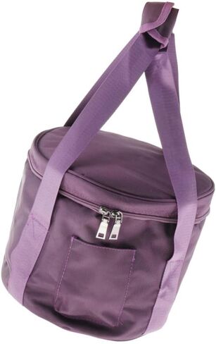 Bothyi Carrying Case Padded Travelling Bag Oxford Cloth Purple for Bowl Parts, 10inch in Kuwait