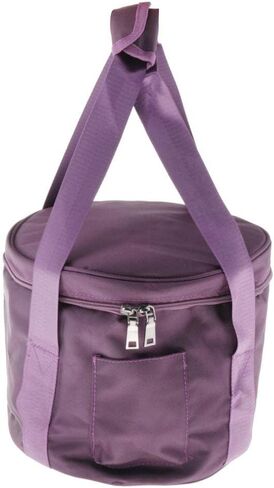 Bothyi Carrying Case Padded Travelling Bag Oxford Cloth Purple for Bowl Parts, 10inch in Kuwait