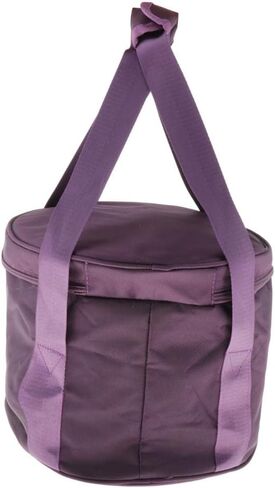 Bothyi Carrying Case Padded Travelling Bag Oxford Cloth Purple for Bowl Parts, 10inch in Kuwait