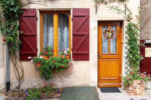 إكليل إكليل على شكل قلب من SISJULY إكليل فني عتيق لمحاكاة زهور الورد لتزيين المنزل ونبيذ أحمر (14 بوصة، قلب) in Kuwait