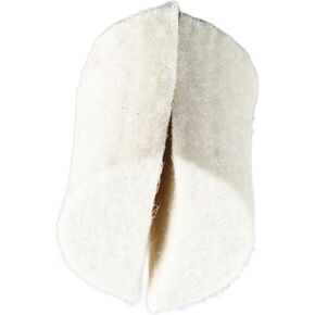 2 Pieces Drum Pedal Beater Felt Pads Replacement Drum Pedal Beater Mallet Hammer Head Felts Pads for Bass Mallet Hammer Head
