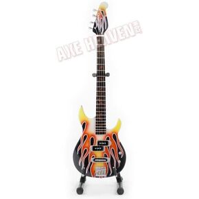 AXE HEAVEN MA-322 Licensed Michael Anthony Flame Bass Mini Guitar