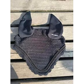 TGW RIDING Horse Ear Bonnet/Net/Hat/Horse Hood/Mask Horse Veil Horse Ear Bonnet (Full, Apple Green) in Kuwait