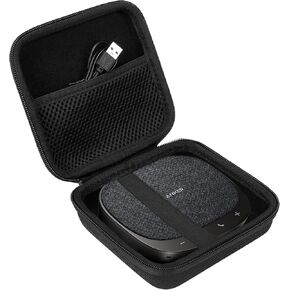Khanka Hard Carrying Case Replacement for Anker PowerConf S330 USB Speakerphone, Conference Microphone for Home Office (Case Only)