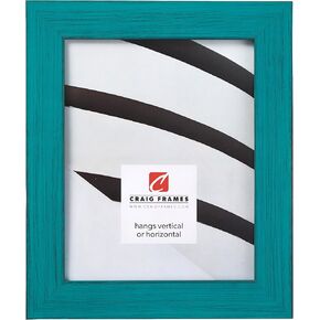 Craig Frames Jasper, 8x10 Picture Frame, French Teal