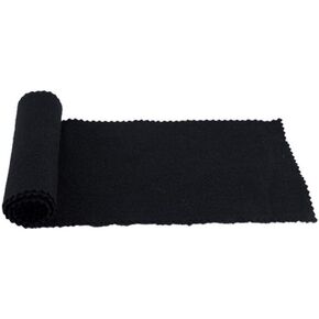 Piano Keyboard Cover Dust Cover Soft Cloth for Piano Electronic Keyboard, Digital Piano Cleaning Care 119 * 14cm, Black