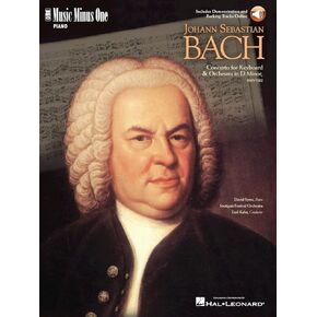 J.S. Bach - Concerto in D Minor, BMV1052 Book/Online Media