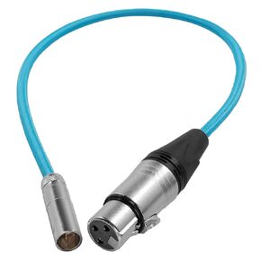 KONDOR BLUE XLR Cable for High Fidelity Set and Studio Audio Recording and Playback