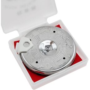 13 Ton Pitch Pipe Sensitive Pitch Pipe Tuner Pitch Pipe for Singers for Guitar Bass Violin Ukulele Chromatic Tuning with Storage Case