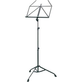 K&M - Konig & Meyer 10700.000.55 Extra Heavy Duty Music Stand - Adjustable Angle Desk - Sturdy - Easy to Fold - Compact - Professional Grade for Musicians - German Made - Black