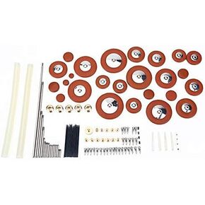 Saxophone Repair Kit,Alto Sax Repair Maintenance Kit Set with Screws Sound Hole Pad Nut Reed DIY Accessories alto sax pads replacement kit
