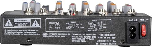Audio2000'S S7303- جهاز مزج الصوت الاحترافي رباعي القنوات مع معالج USB وDSP in Saudi Arabia