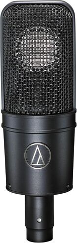ميكروفون مكثف قلبي من Audio-Technica AT4040 مع حامل للصدمات + حامل ميكروفون + مرشح بوب مقاس 4 بوصة ASVS4B + قطعة قماش نظيفة in Saudi Arabia