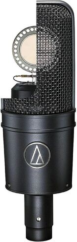 ميكروفون مكثف قلبي من Audio-Technica AT4040 مع حامل للصدمات + حامل ميكروفون + مرشح بوب مقاس 4 بوصة ASVS4B + قطعة قماش نظيفة in Saudi Arabia
