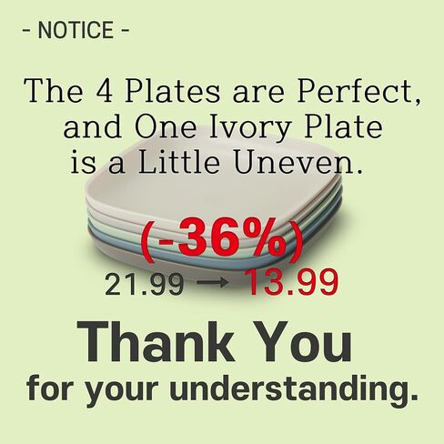 SUGARCANE Kids Plates 5Pack (7.9") + Coconut Pad 2Pc- Organic Dishes for Toddler to Big Kids - USDA Certified – Microwaves & Dishwasher Safe – BPA Free, Unbreakable, Reusable - Multi in Kuwait