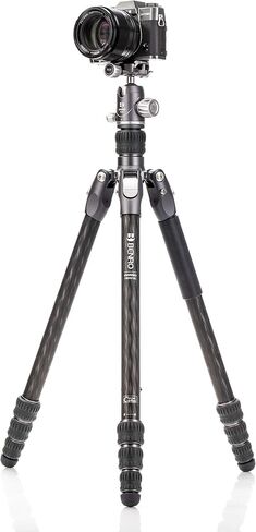 حامل ثلاثي من ألياف الكربون من سلسلة Benro Rhino FRHN34C ورأس VX30 بأربعة أقسام in Kuwait