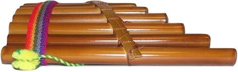 Beautiful InkaTumi Decorative Bamboo Pan Flute - Artisan handmade from Peru in Saudi Arabia