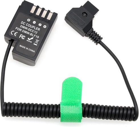 HangTon PD USB C الدمية طاقة البطارية لباناسونيك لوميكس DMC GH5 GH5S G9 GH4 GH3 DSLR كاميرا 9 فولت/12 فولت نوع-C إلى DMW-BLF19 DCC12 in Saudi Arabia