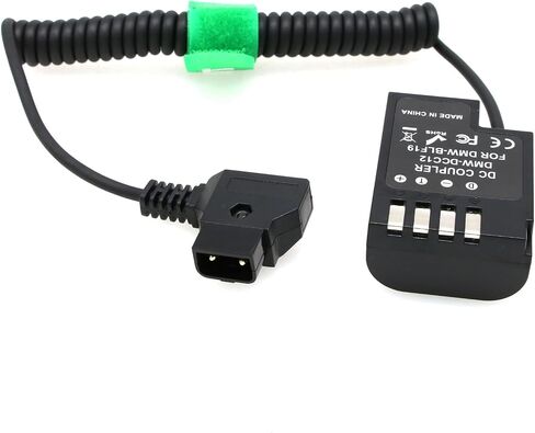 HangTon PD USB C الدمية طاقة البطارية لباناسونيك لوميكس DMC GH5 GH5S G9 GH4 GH3 DSLR كاميرا 9 فولت/12 فولت نوع-C إلى DMW-BLF19 DCC12 in Saudi Arabia